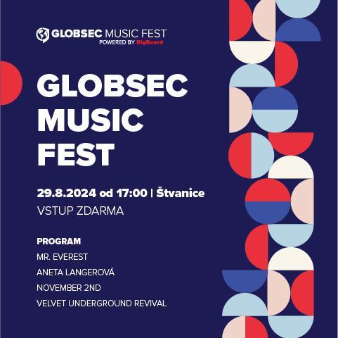 GLOBSEC Music Fest zahájí na pražské Štvanici bezpečnostní konferenci